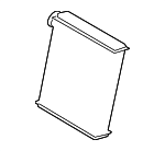 5Q0819031B - HVAC: Heater Core for Volkswagen: Arteon, e-Golf, Golf, Golf Alltrack, Golf R, Golf SportWagen, GTI, Jetta, Tiguan Image