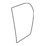 13124135 - Body: Fixed Glass for Saturn: Astra Image