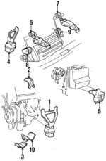 22145644 - Engine: Trans Mount for GM Image