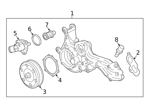 Gaskets & Sealing Systems for 2018 Cadillac CTS #0