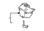 LR128194 - Belts &amp; Cooling: Engine Coolant Reservoir for Land-Rover Image
