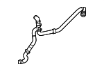 LR091857 - Cooling System: Lower Hose for Land Rover: Range Rover Velar Image