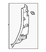 625300C070C0 - Body: Lower Trim for Toyota: Tundra Image