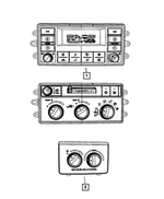 55057280AF - Electrical: A/c And Heater Control for Chrysler: Aspen | Dodge: Durango Image