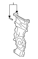 1131028090 - Engine: Timing Cover for Scion: xB | Toyota: Corolla, Matrix, RAV4 Image