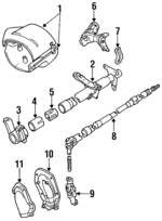 4528616922C0 - Steering: Column Cover for Toyota: Tercel Image