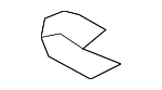 940908326 - Body: Cluster Assembly Clip for Suzuki Image