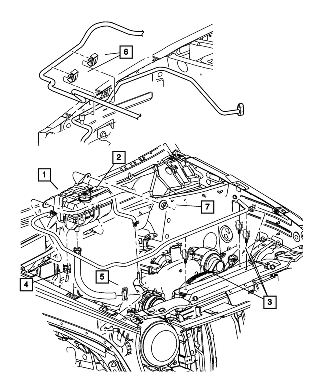 55037765AD - : Coolant Hose for Mopar Image