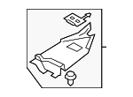 4KE821942A - Body: Rear Cover for Audi Image