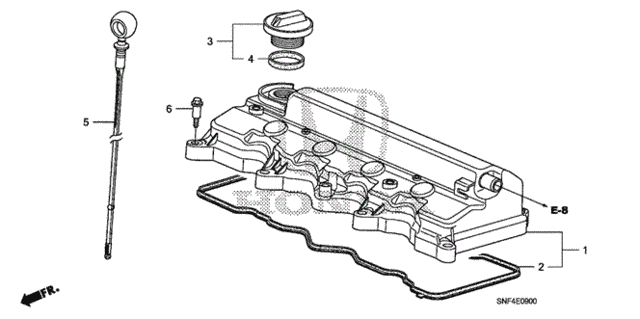 Cylinder Head Cover for 2006 Honda Civic #0