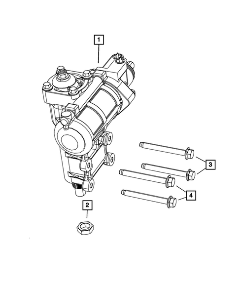 Steering Gear for 2019 Jeep Wrangler #0