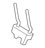 68100726AA - Body: Hinge &amp; Bracket for Dodge: Durango | Jeep: Grand Cherokee, Grand Cherokee WK Image