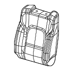 7UM55SD4AA - Body: Seat Back Cover for Ram: 1500 Image