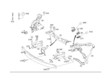 2126200595 - Front-End Assembly, Front Panel: Absorber for Mercedes-Benz Image