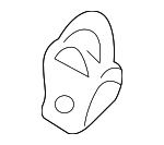 BJ0E42631 - : 1999-2003 Mazda - Vapor Canister Clip for Mazda: Protege, Protege5 Image