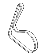 6E903137AB - : 2011-2015 Volkswagen Touareg - Serpentine Belt for Volkswagen: Touareg Image