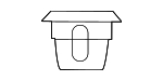 LA0151958 - Body: Nameplate Grommet for Mazda Image