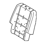 FB5Z7864810B - Body: Seat Back Pad for Ford: Explorer Image