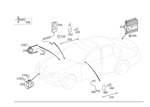 Intercom System for 2009 Mercedes-Benz E 320 #0