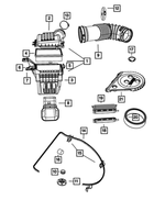 5192001AB - : Air Cleaner for Mopar Image