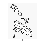 8781048030B0 - Body: Mirror Assembly for Lexus: RX300 Image