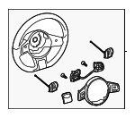 5C0419091DHGRU - Steering: Steering Wheel for Volkswagen Image
