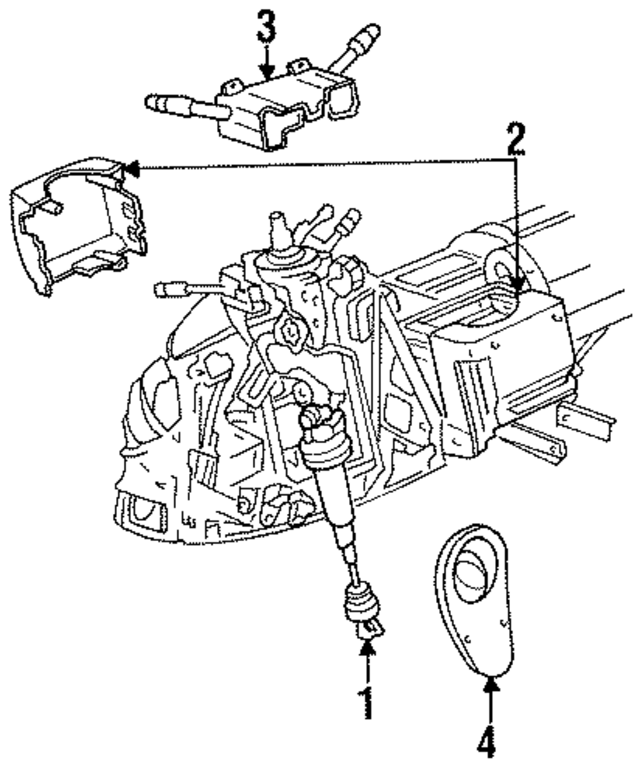 4690543AJ - Steering: Column Assembly for Mopar Image