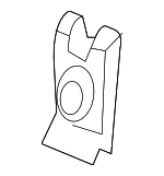 WHT000733 - Body: Console Body Nut for Volkswagen: Atlas, Atlas Cross Sport, Beetle, Passat, Taos, Tiguan, Tiguan Limited Image