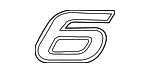 GBEF51721 - Body: Nameplate for Mazda: 6 Image