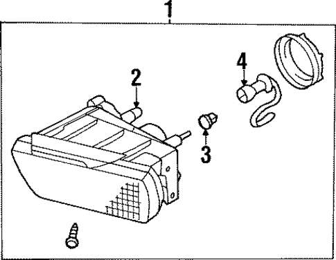 Fog Lamps for 2003 Mitsubishi Diamante #0