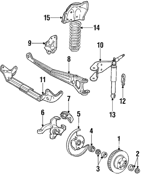 Suspension Components for 1986 Ford Bronco II #4