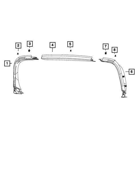 Liftgate Panel and Scuff Plate for 2025 Chrysler Pacifica #1
