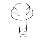 986041 - Body: Pull Pocket Screw for Volvo: C30, S40, S60, S60 Cross Country, V50, XC60 Image