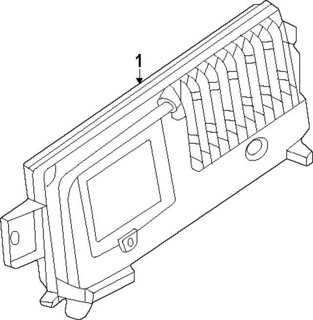 86544763 - : Part# 86544763 F Module for Chevrolet: Colorado, Silverado EV | GMC: Canyon, Sierra EV Image