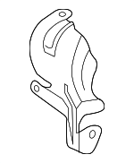 6K145787C - : Shield for Volkswagen: Beetle, Jetta, Passat Image