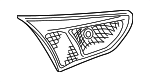 8336A077 - Electrical: Lens &amp; Housing for Mitsubishi Image