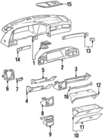 8477733000 - : Side Plate for Hyundai: Sonata Image