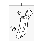 769351JA0A - Body: Pillar Trim for Nissan: Quest Image