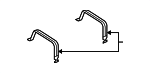 52113397AA - Fuel System: Fuel Tank Strap for Mopar Image