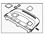 85610L3000WK - Body: Pkg Tray Trim for Kia: K5 Image