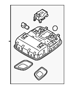 928001U800H9 - : Overhead Console for Kia: Sorento Image