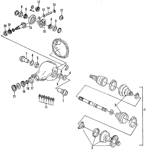 Differential for 1984 Mercury Grand Marquis #2