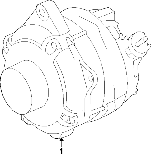 Alternator for 2020 Lincoln Nautilus #1