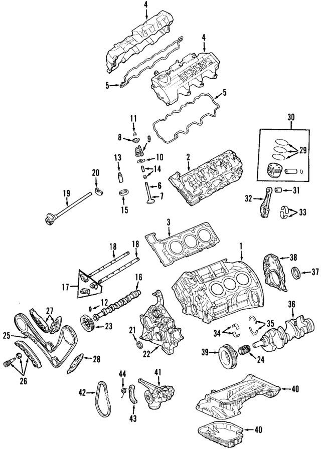 1130530232 - Engine: Valve Seats for Mercedes-Benz Image