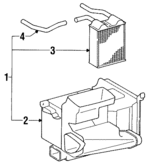 8710760130 - HVAC: HVAC Heater Core for Toyota: Land Cruiser Image