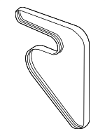 23780AA10A - Maintenance &amp; Lubrication: 2019-2024 Subaru - Serpentine Belt for Subaru: Ascent, Legacy, Outback Image