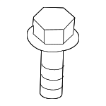 808206370 - Cooling System: Belt Cover Bolt for Subaru Image