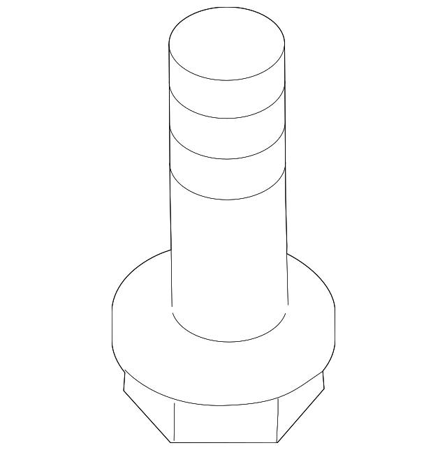 Heat Shield Screw - Porsche (N-910-345-01)