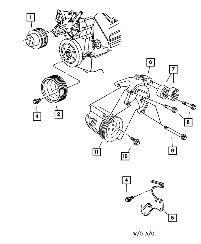 6029799 - Cooling: Screw And Washer for Mopar Image
