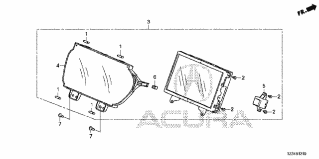 Center Display for 2016 Acura TLX #0